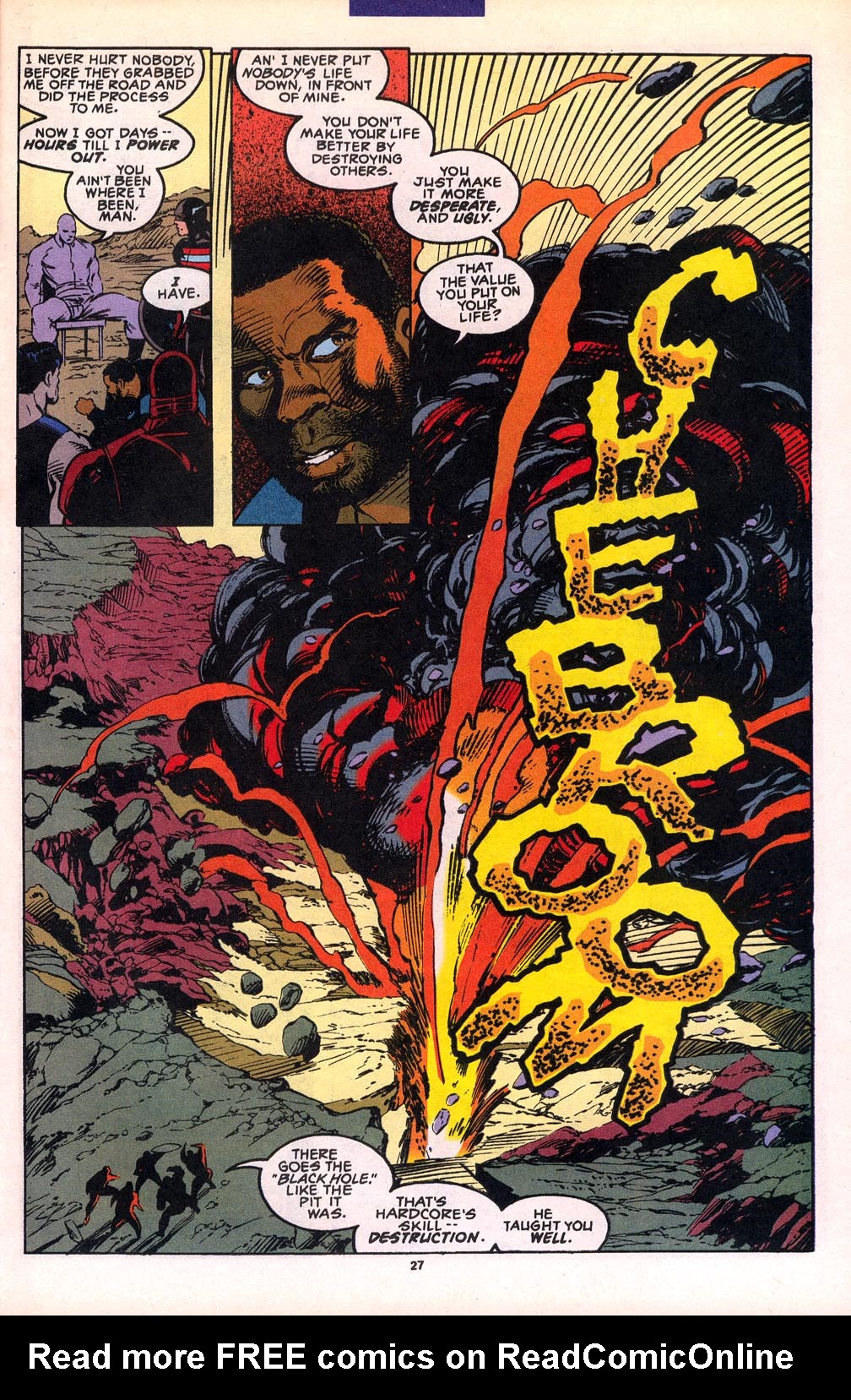 Read online Cage (1992) comic -  Issue #8 - 19
