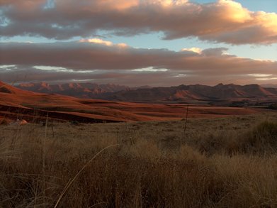 South Africa amazing at dusk