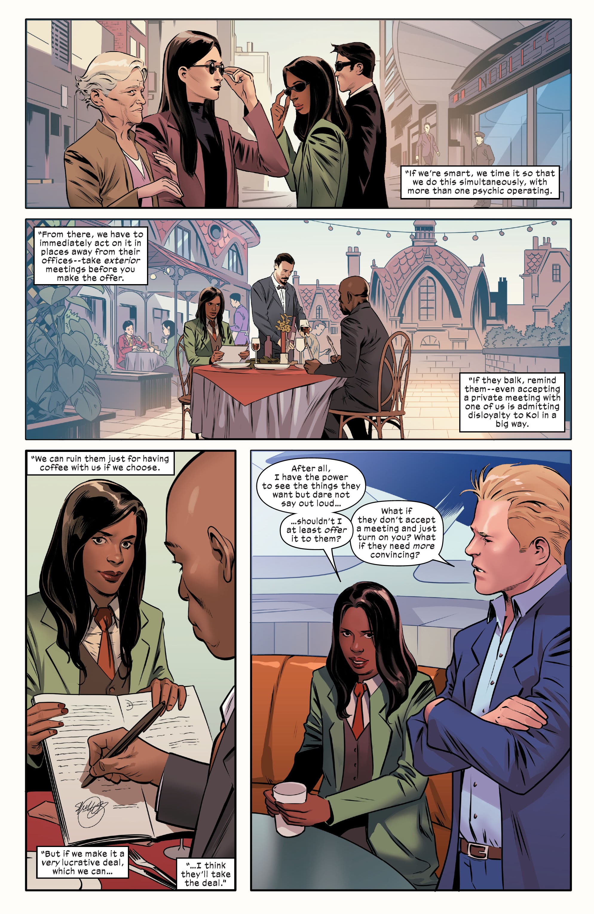 Read online X-Corp comic -  Issue #4 - 13