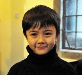 Little Boy at Church - Jordan