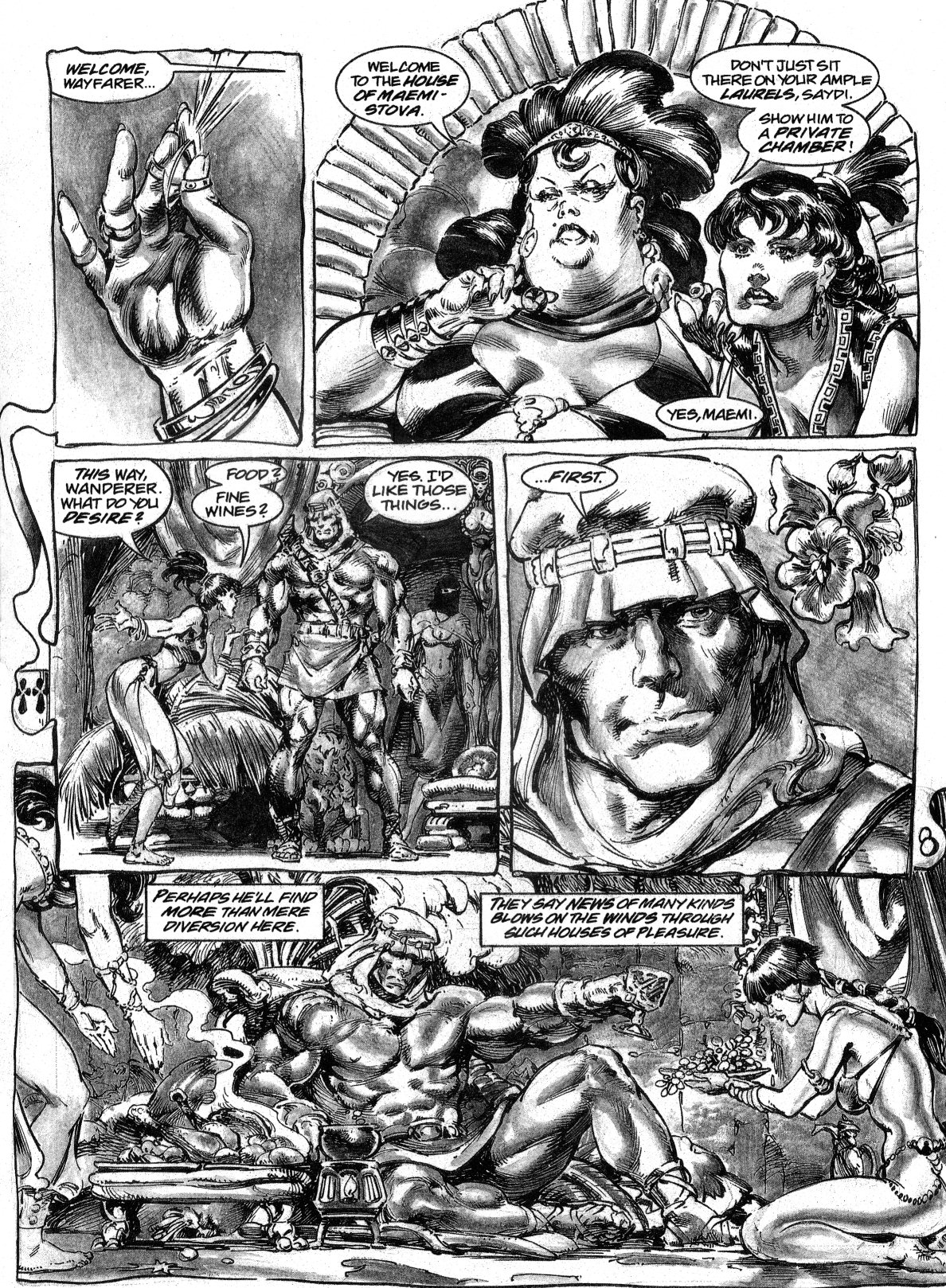 Read online Conan the Savage comic -  Issue #5 - 36