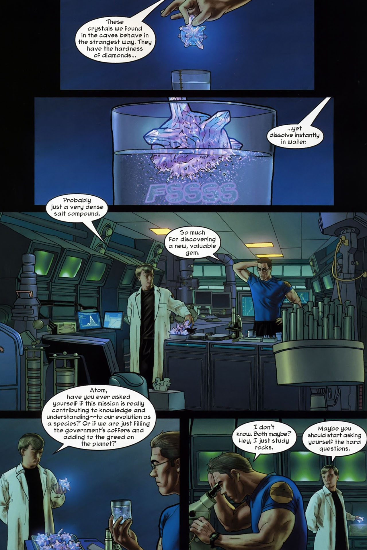 Read online Zero-G comic -  Issue #2 - 7