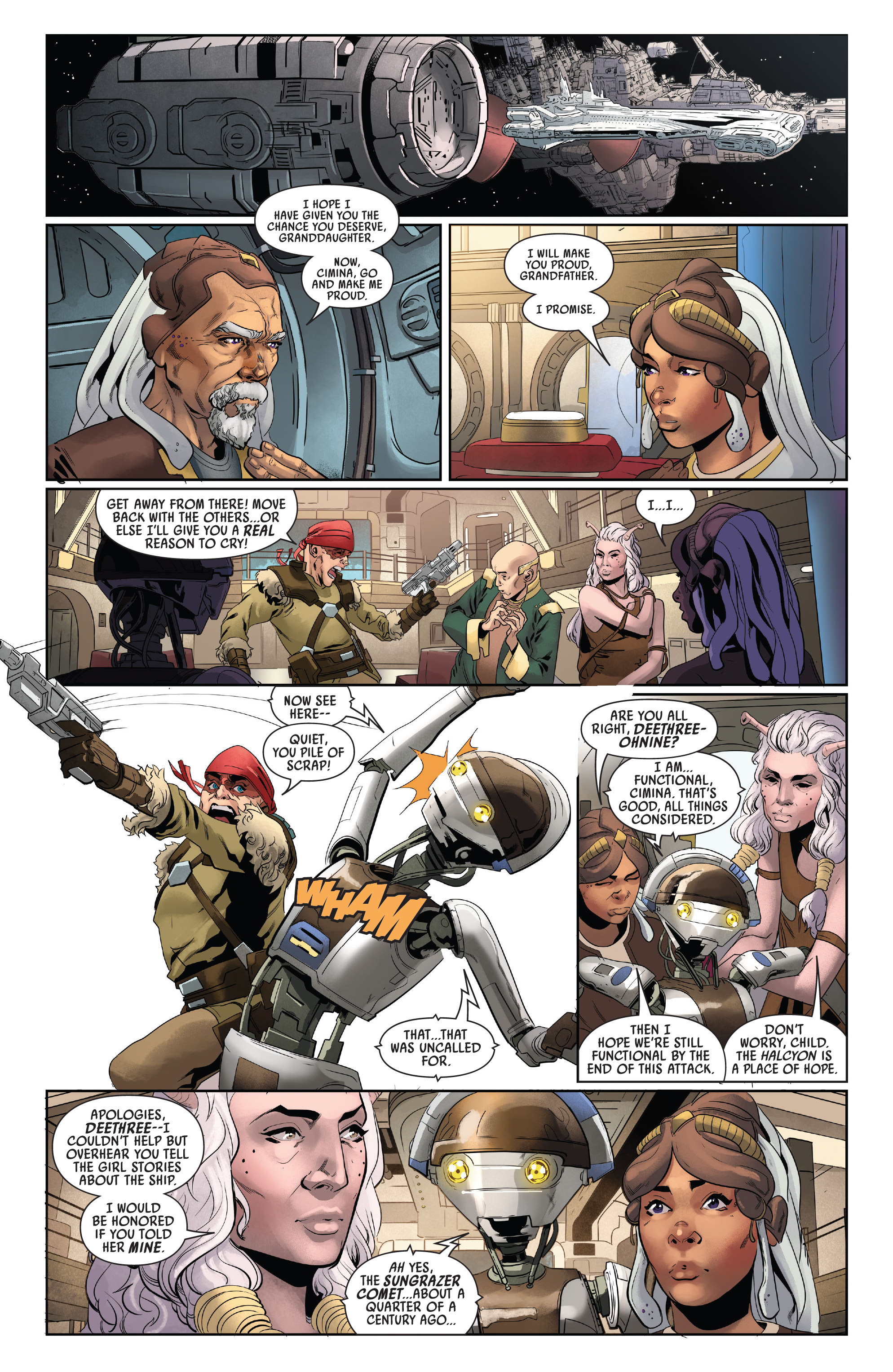 Read online Star Wars: The Halcyon Legacy comic -  Issue #5 - 5