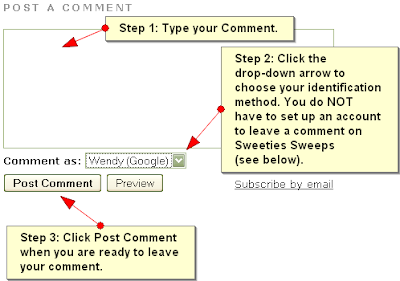 How to Add a Comment on this Blog