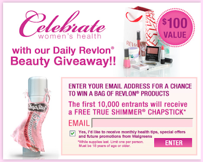 Walgreens Daily Revlon Beauty Giveaway