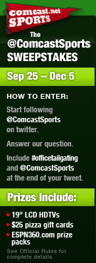 The @ComcastSports Twitter Sweepstakes