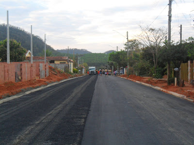 Ribeirão Bonito: Obras de pavimentação no Jardim São Paulo estão em fase conclusiva