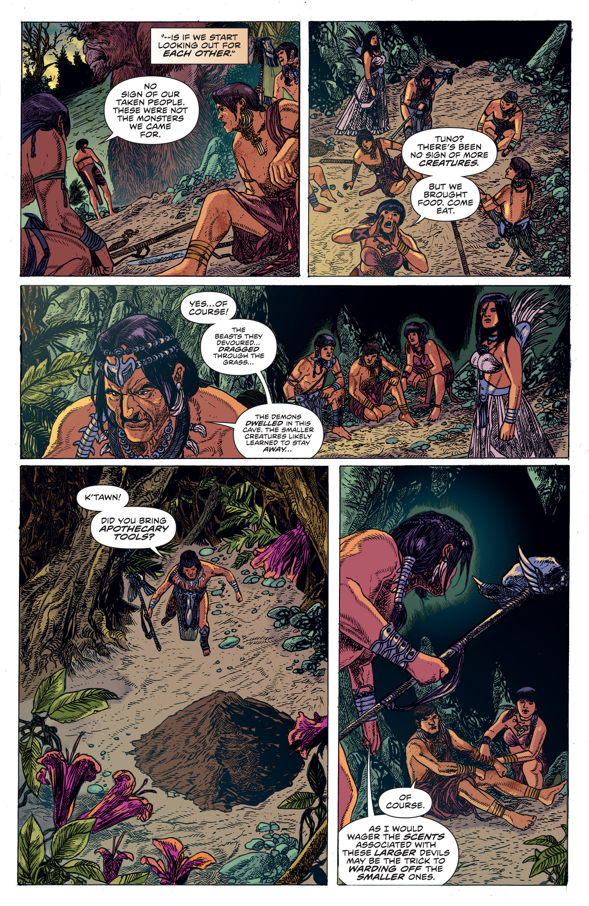 Read online Kong Of Skull Island comic -  Issue #5 - 9