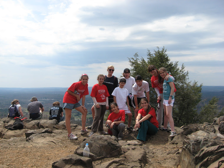 Ms. Kellogg & the Venezuelans at Tolcott Mountain