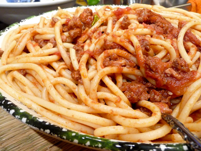 Bucatini with Pork & Beef Ragu