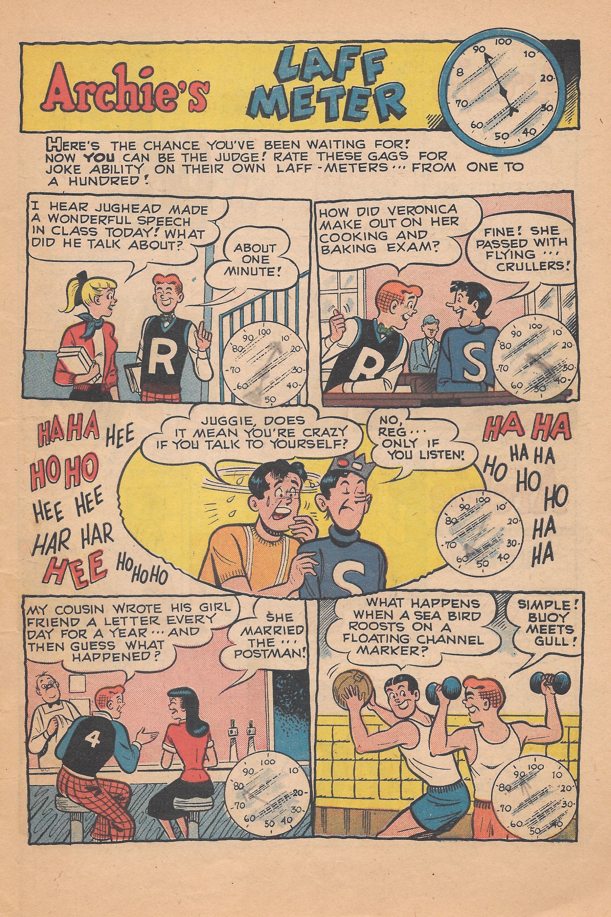 Read online Archie's Joke Book Magazine comic -  Issue #40 - 15