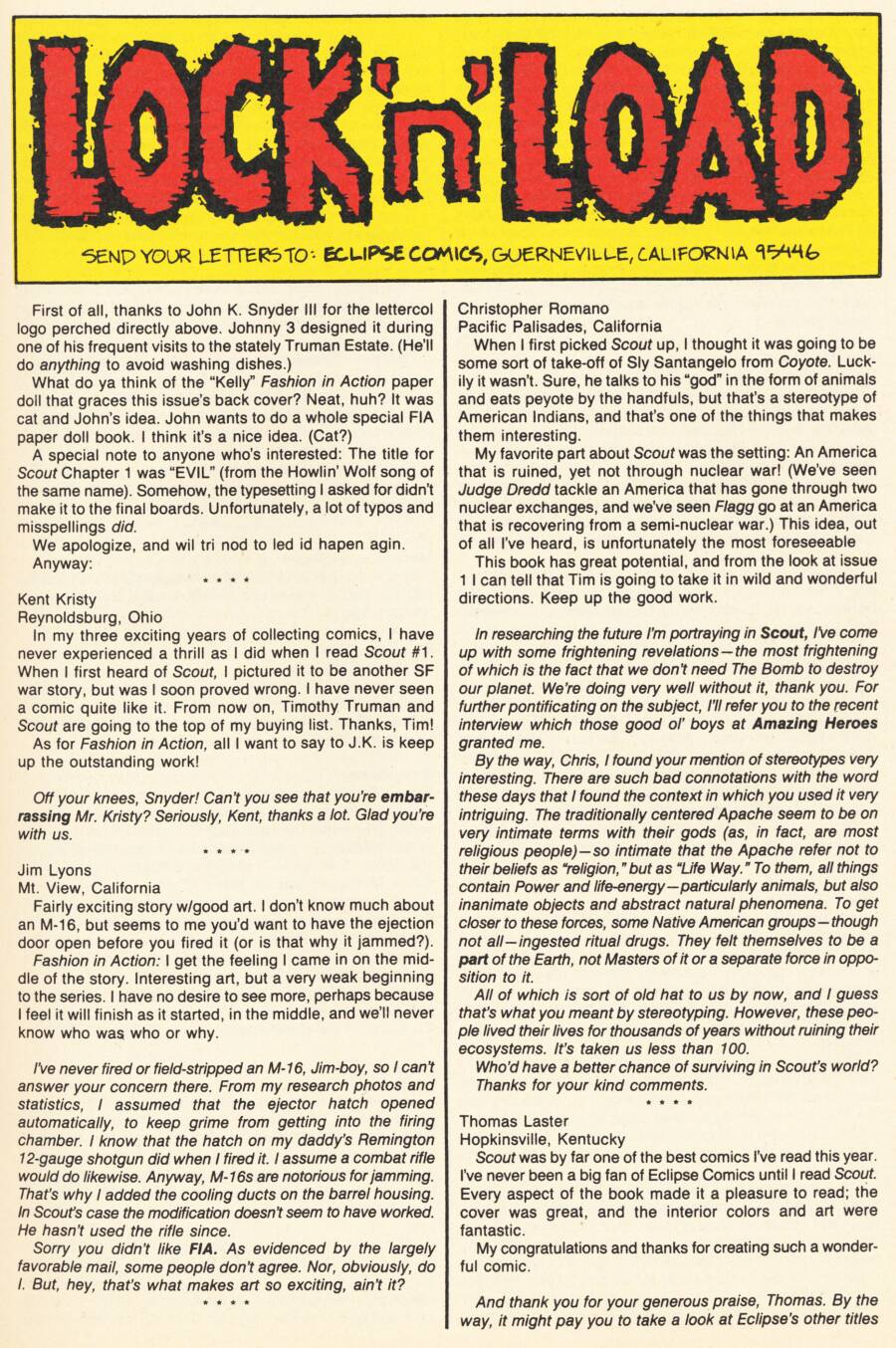 Read online Scout comic -  Issue #3 - 21