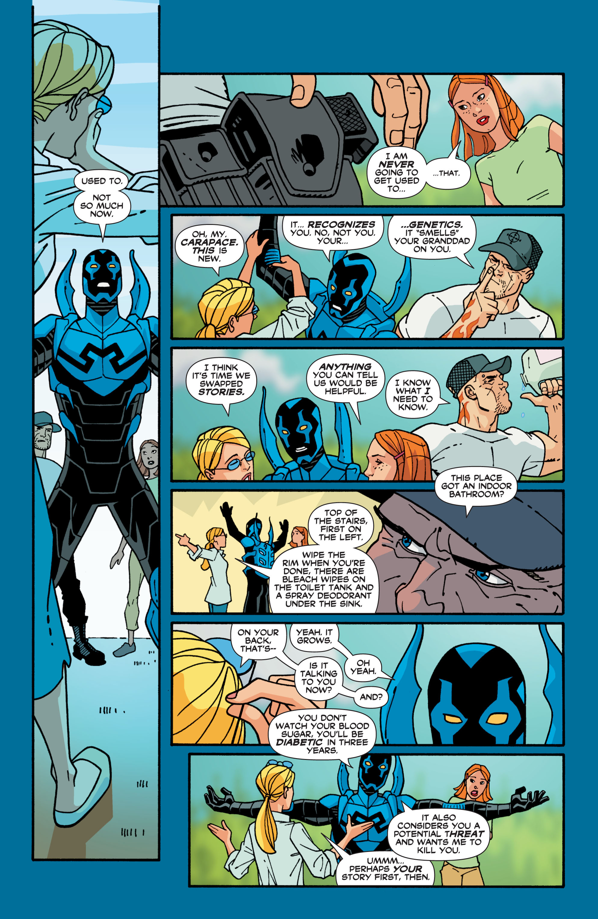 Read online Blue Beetle (2006) comic -  Issue #8 - 11