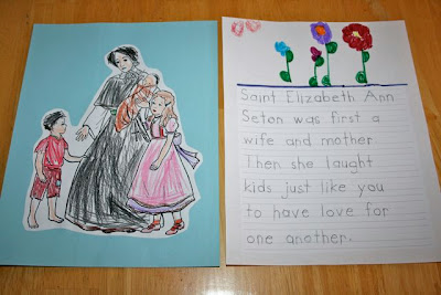 saint elizabeth ann seton coloring pages - photo #29