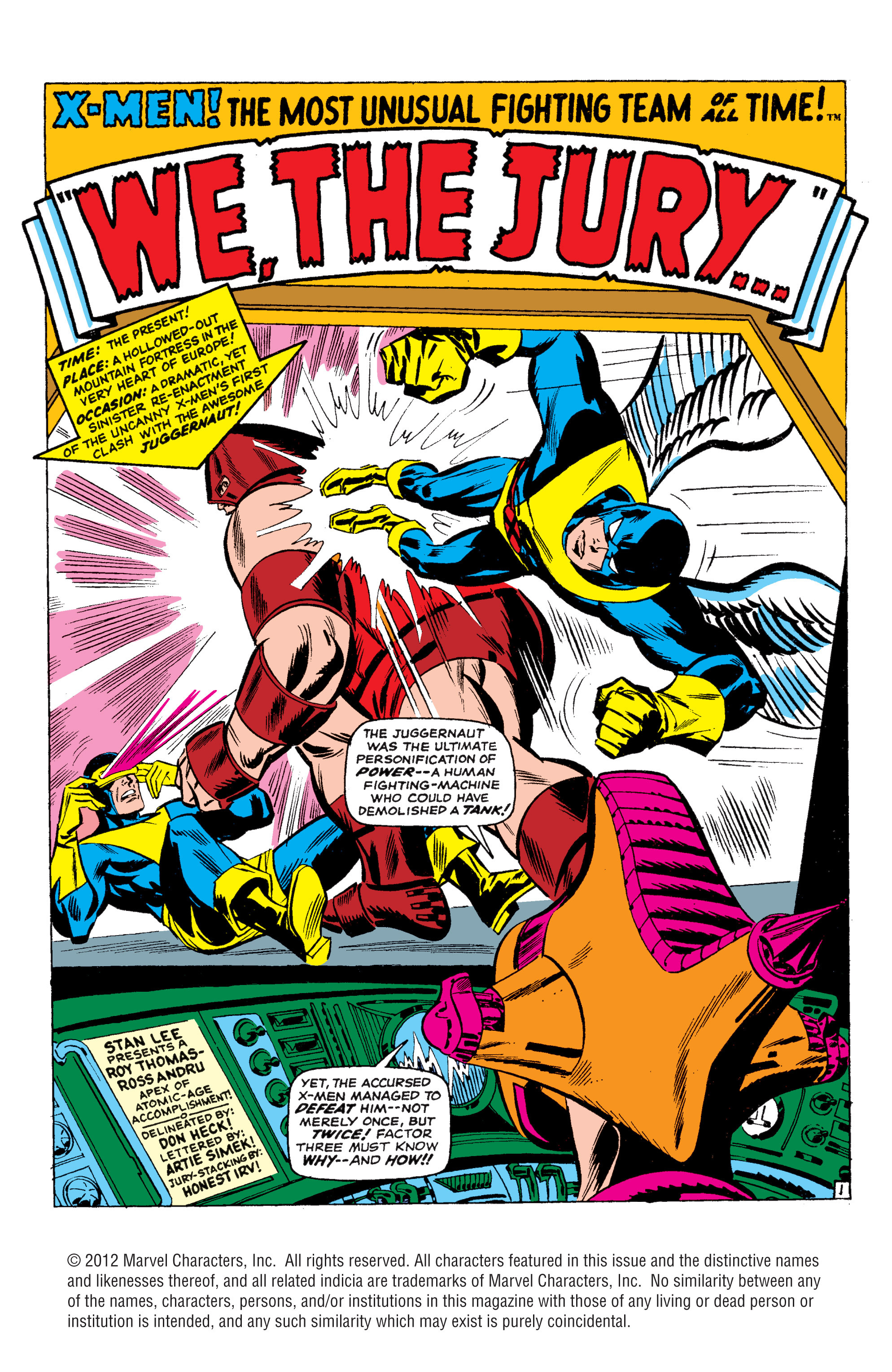 Read online Uncanny X-Men (1963) comic -  Issue #37 - 2