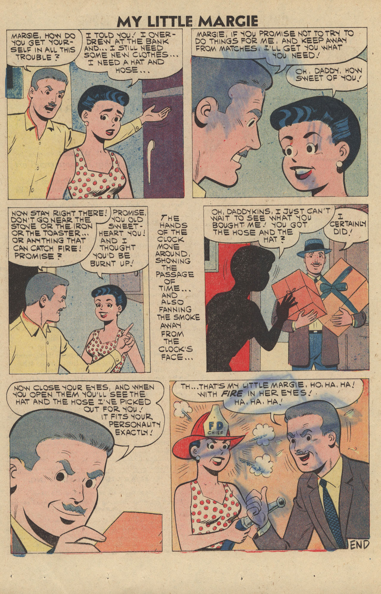 Read online My Little Margie (1954) comic -  Issue #37 - 16