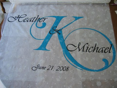 Road To The Aisle Diy Aisle Runner