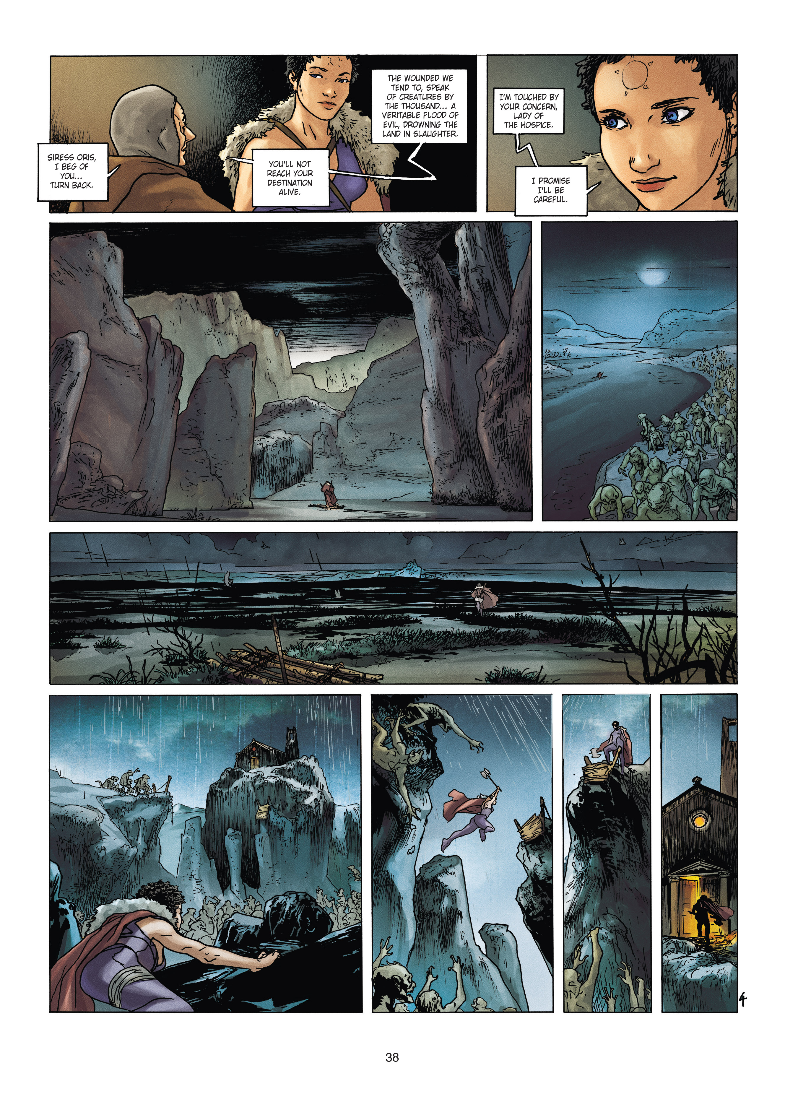 Read online Chronicles of the Dragon Knights comic -  Issue #21 - 38