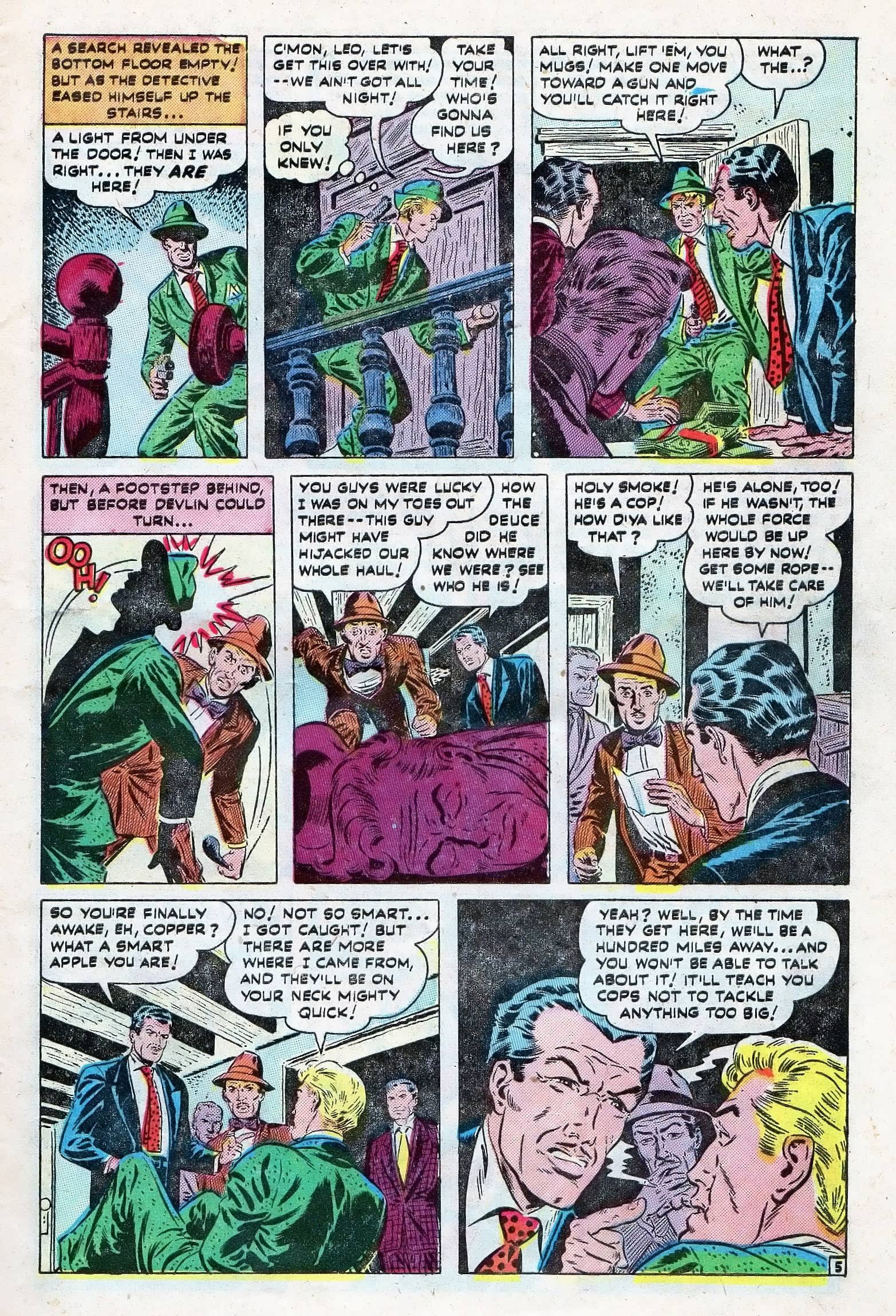 Read online Crime Cases Comics (1950) comic -  Issue #24 - 7