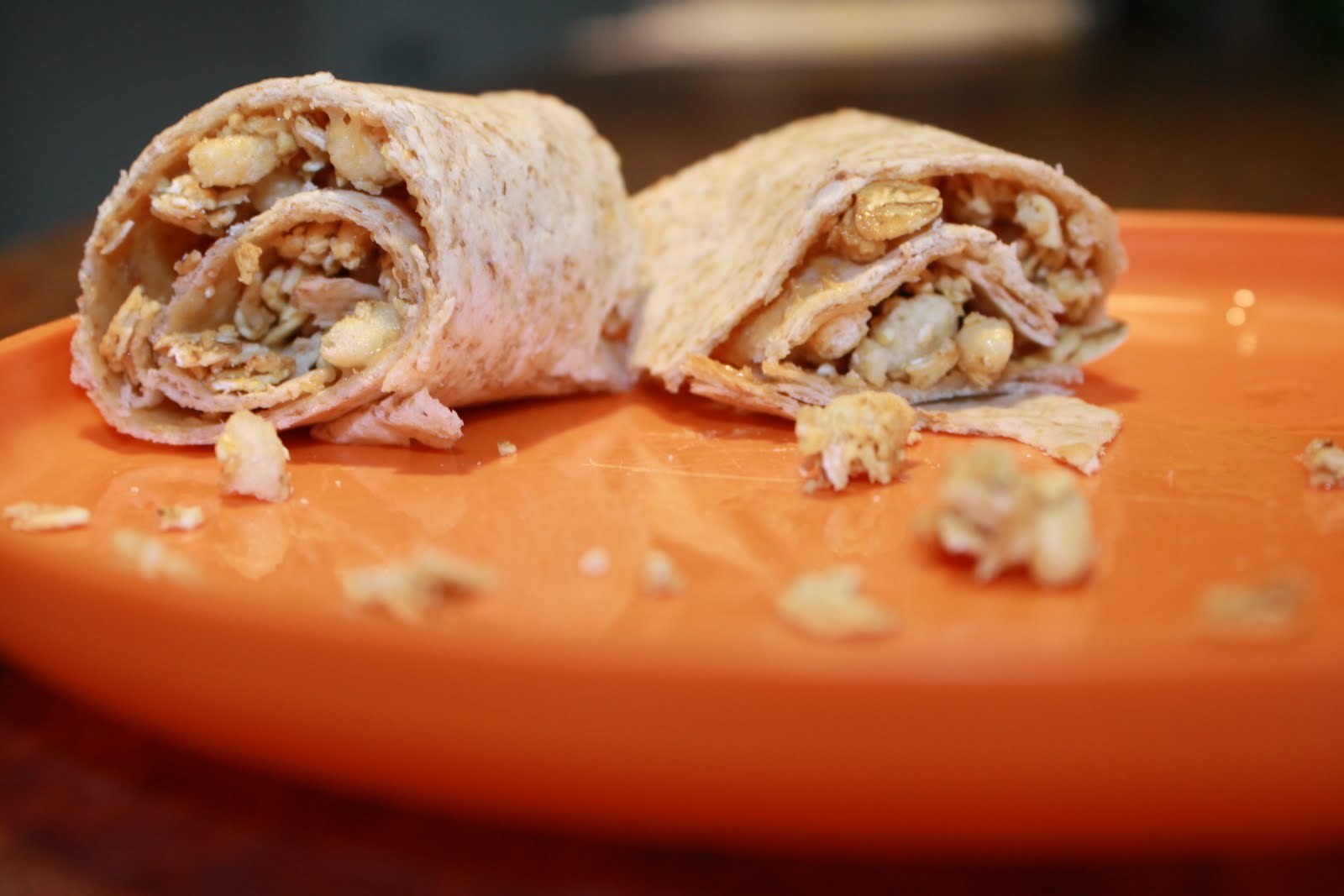 Lucy's Soup Can Peanut Butter Pinwheels