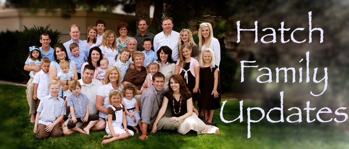 Paul Hatch Family Updates