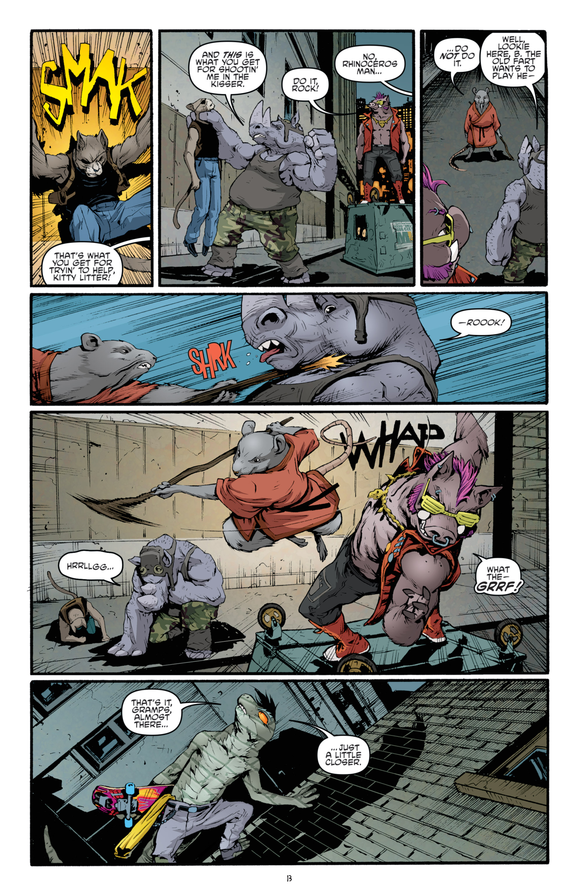 Read online Teenage Mutant Ninja Turtles (2011) comic -  Issue #40 - 16