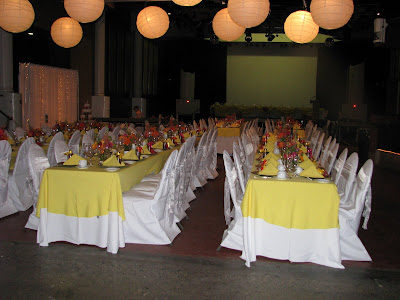 Tablecloths  Wedding Reception on We Will Have Black Tablecloths To The Floor So This Is A Good Example