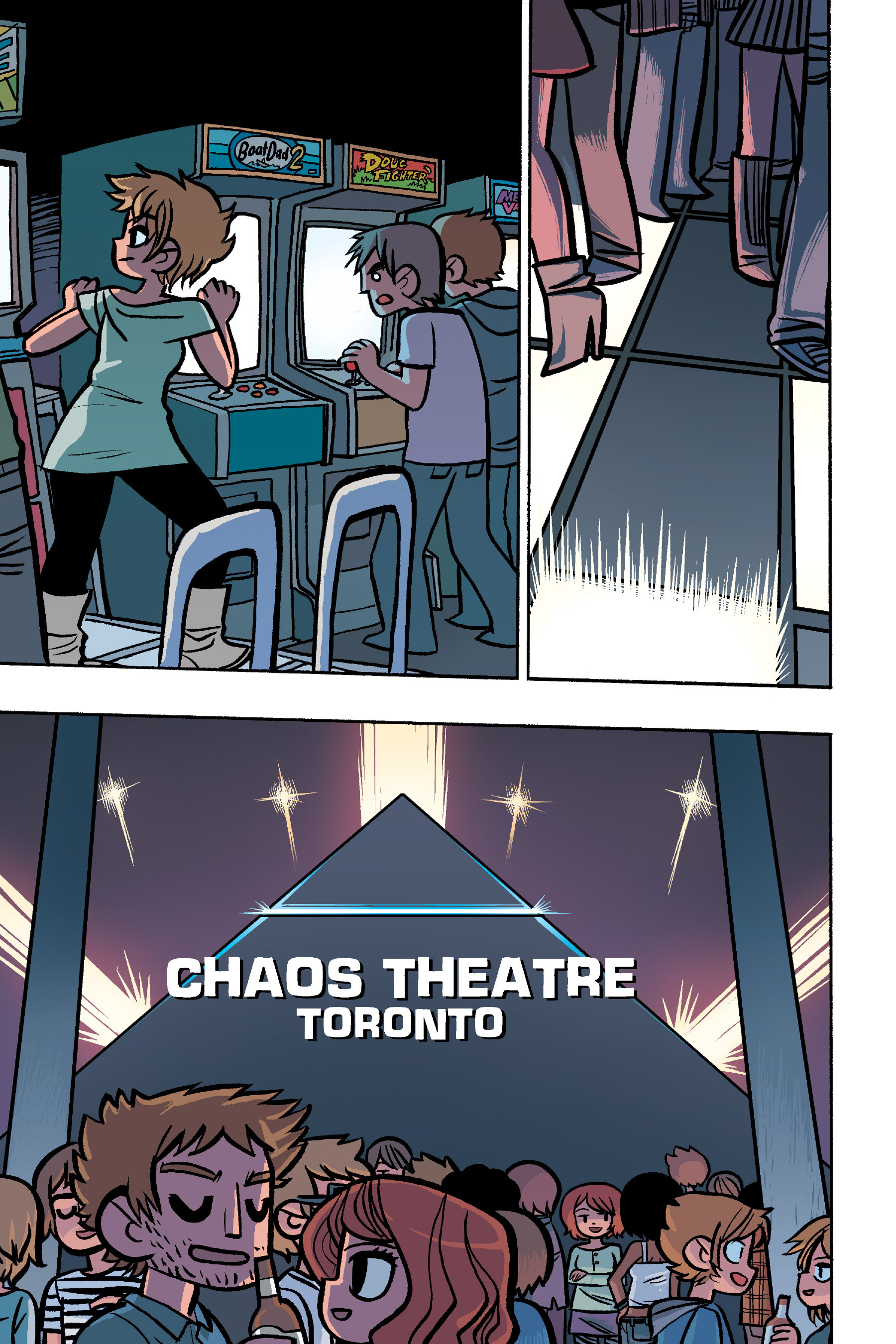 Read online Scott Pilgrim comic -  Issue #6 - 100