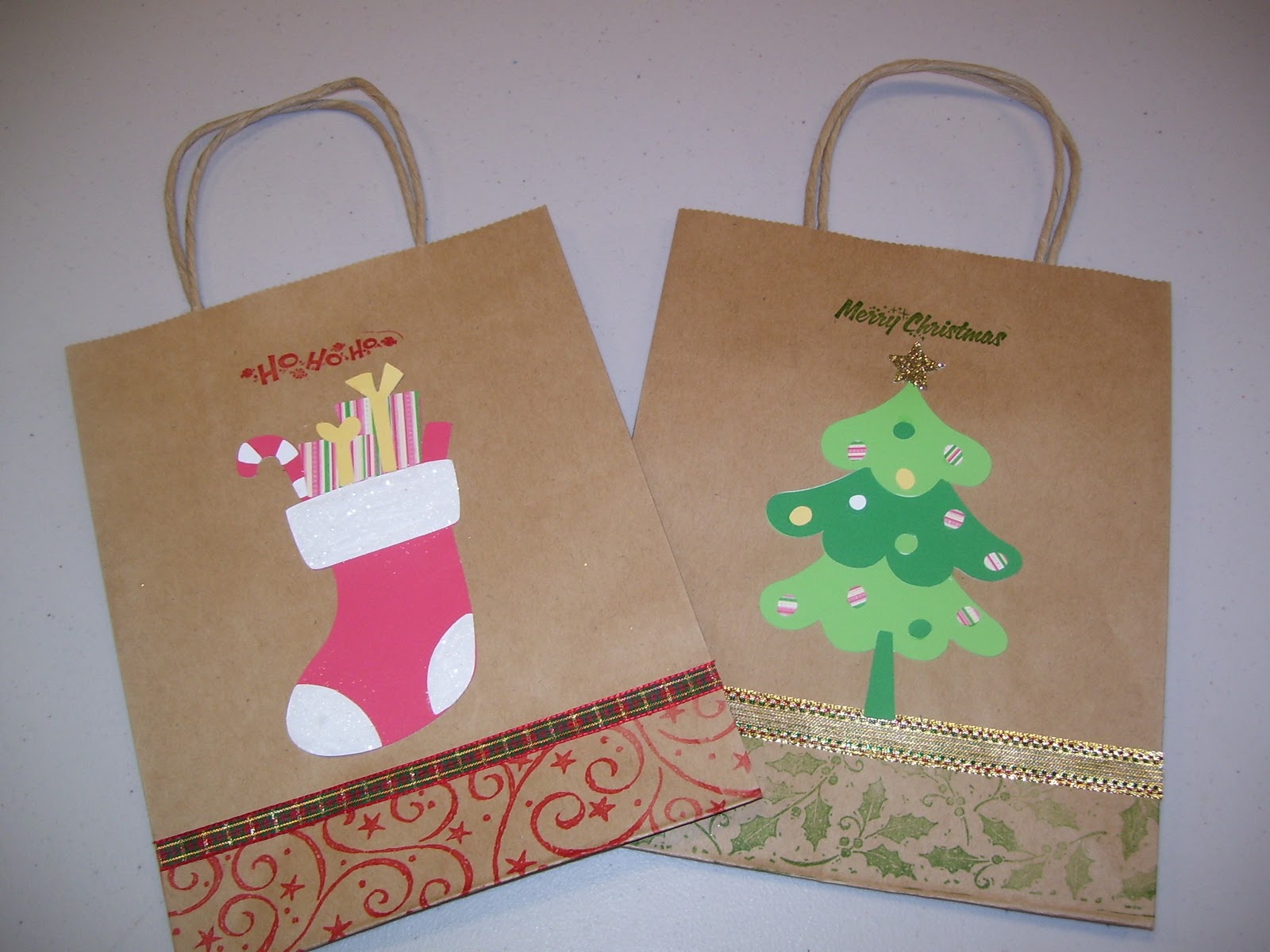 Create your Classroom Christmas gift bags