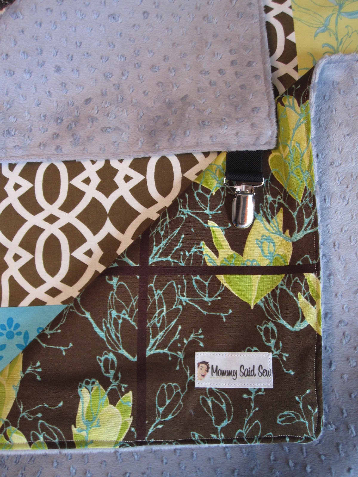 Mommy Said Sew Stroller Blanket Perfect for Fall and Winter Weather