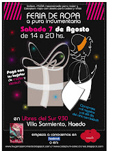 Feria 100% pura indumentaria en  Haedo, Invitan... HUGA ropanomade para mujer y Cataplum
