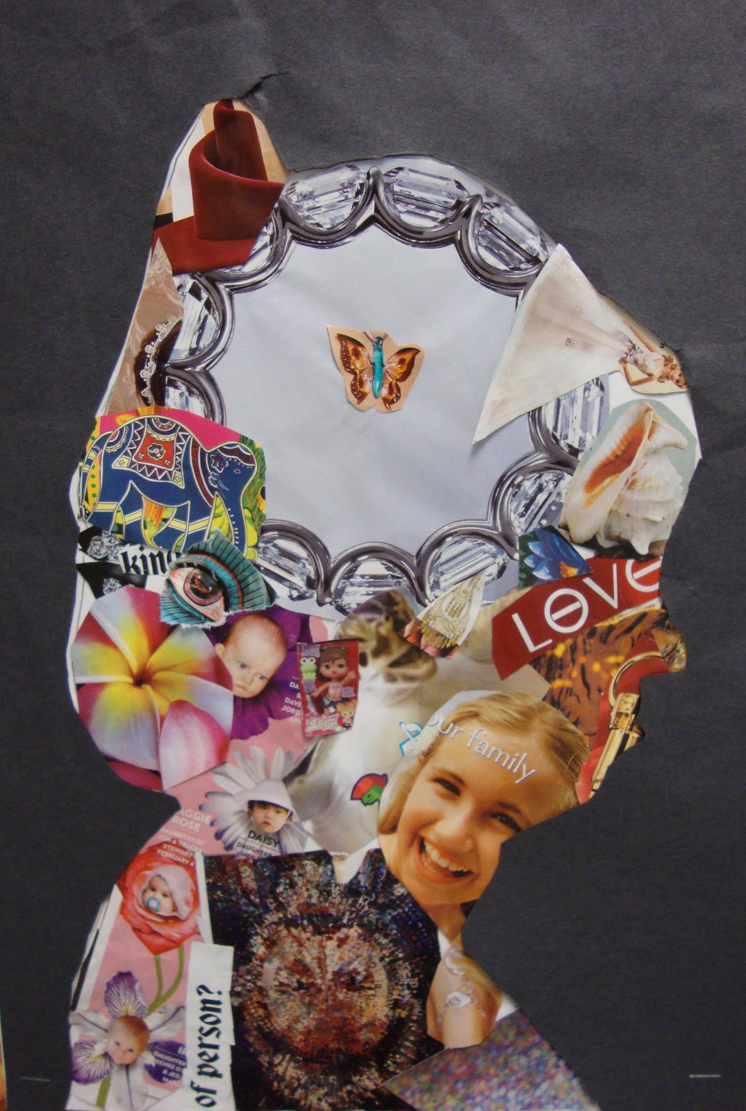 Art. Paper. Scissors. Glue! Silhouette Collage