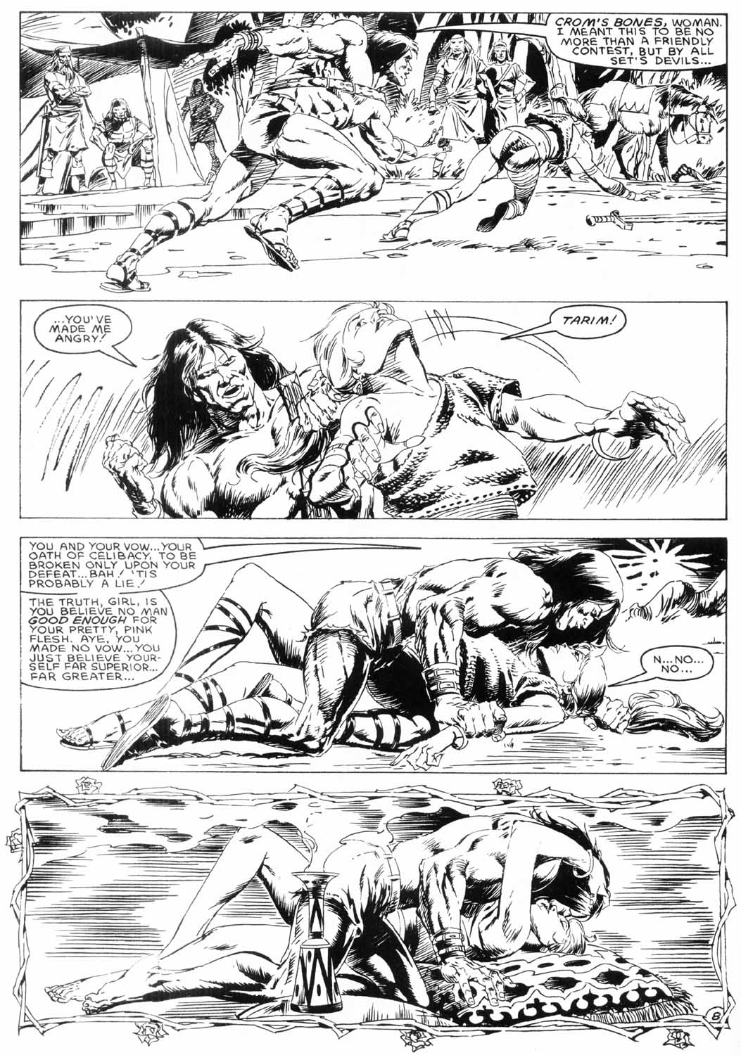 Read online The Savage Sword Of Conan comic -  Issue #153 - 60
