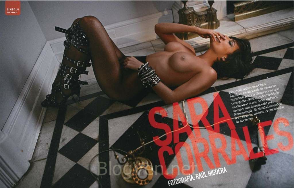 Sara Corrales gets fully naked for Soho magazine.