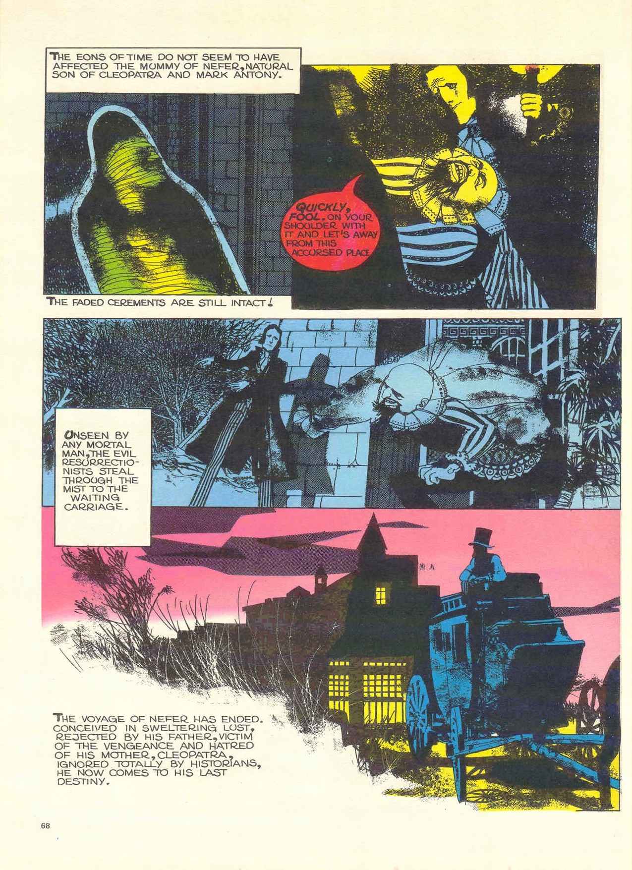 Read online Dracula (1971) comic -  Issue #4 - 10