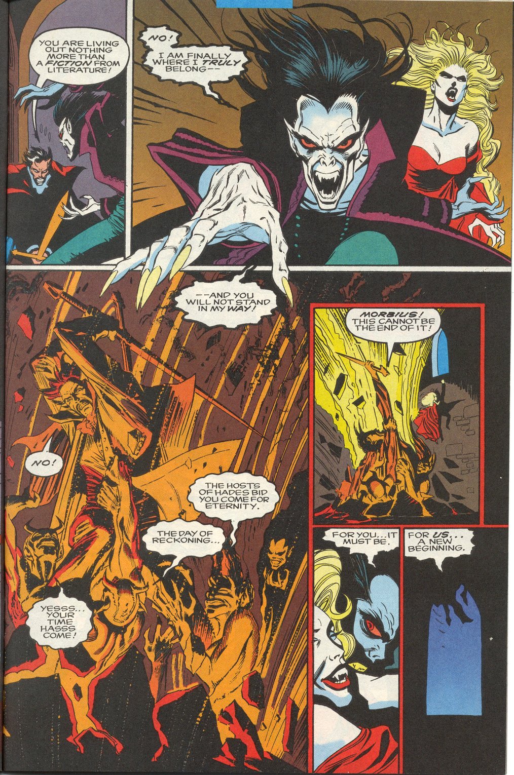 Read online Morbius: The Living Vampire (1992) comic -  Issue #9 - 8