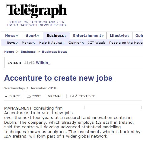  Alan in Belfast: Just the lift the Irish economy needs: "Accenture is Illustration 