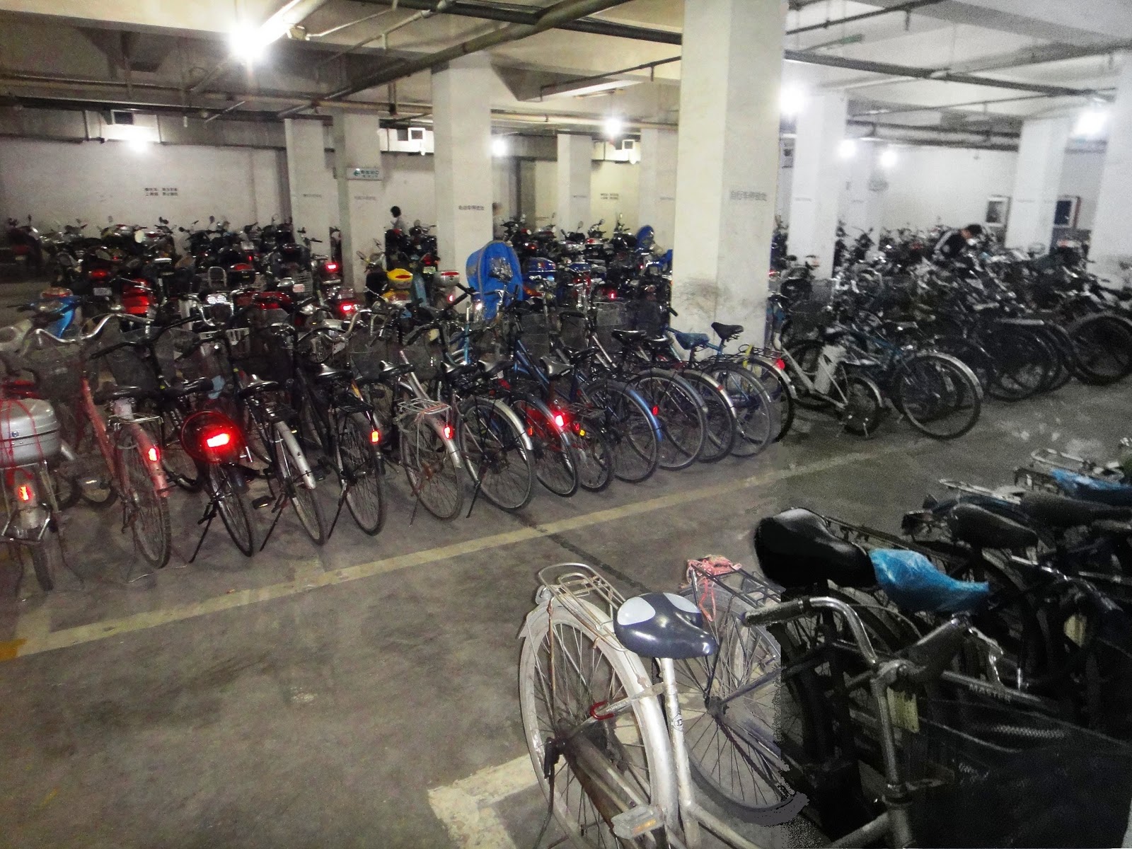 communal bike storage