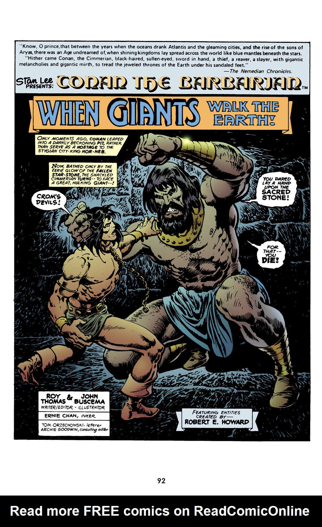 Read online The Chronicles of Conan comic -  Issue # TPB 10 (Part 1) - 92