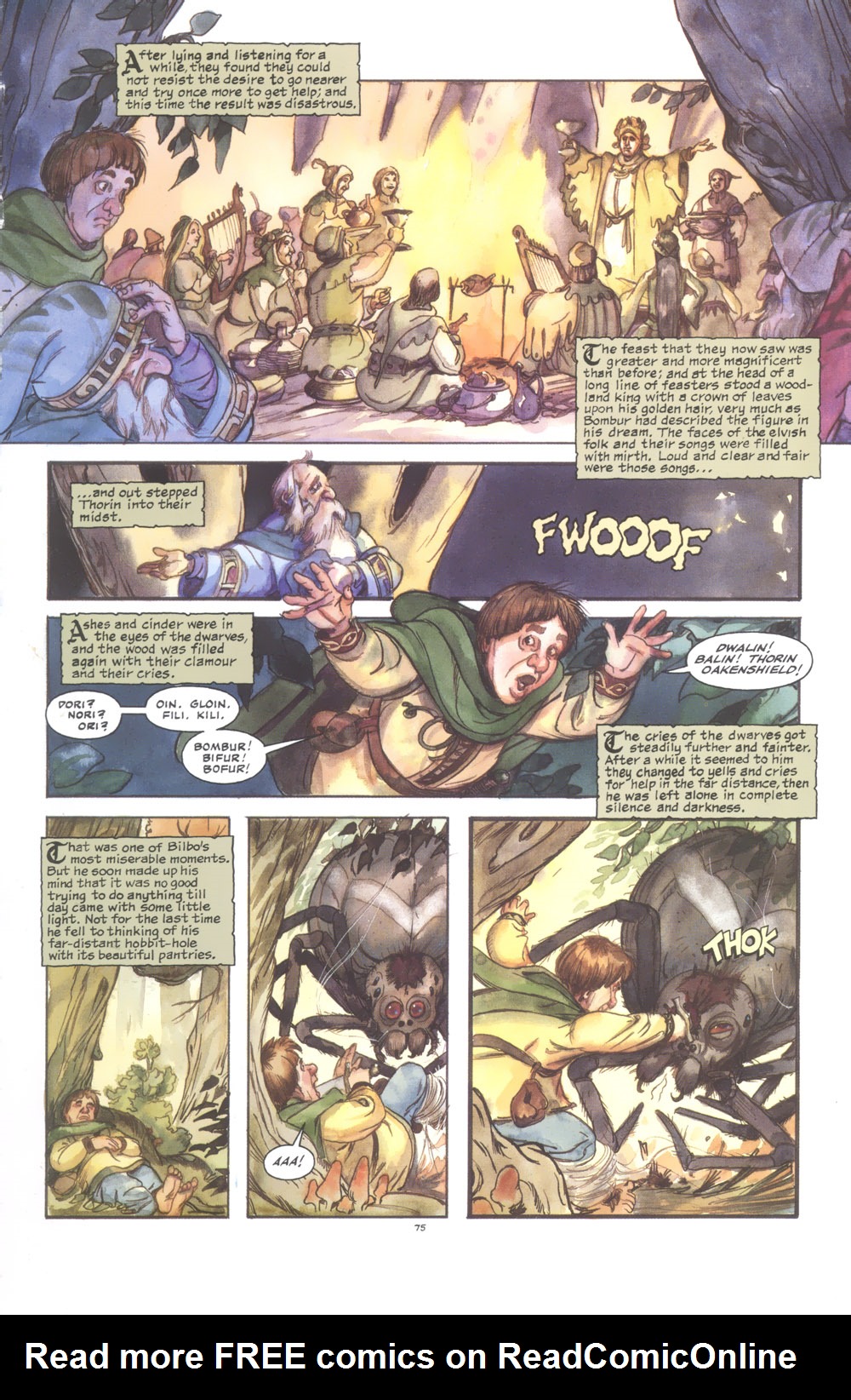 Read online The Hobbit comic -  Issue # TPB - 81