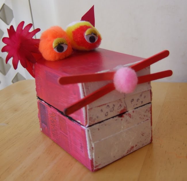 Emy's Crafty Blog Box puppets