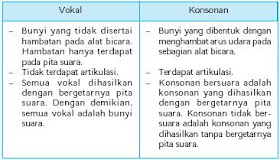 Makrus Bindo: Definisi, Jenis dan Perbedaan dari Bunyi huruf Vokal &  Konsonan
