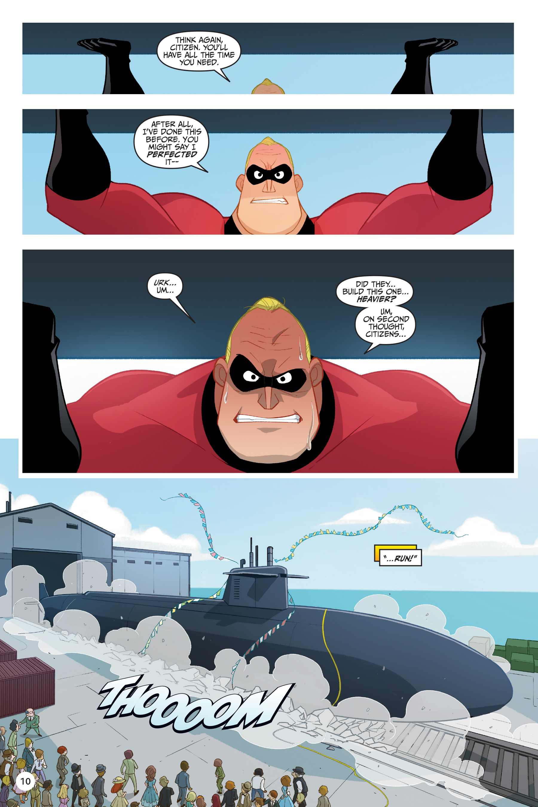 Read online Disney / Pixar The Incredibles 2: Crisis In Mid-Life! & Other Stories comic -  Issue # _TPB - 10