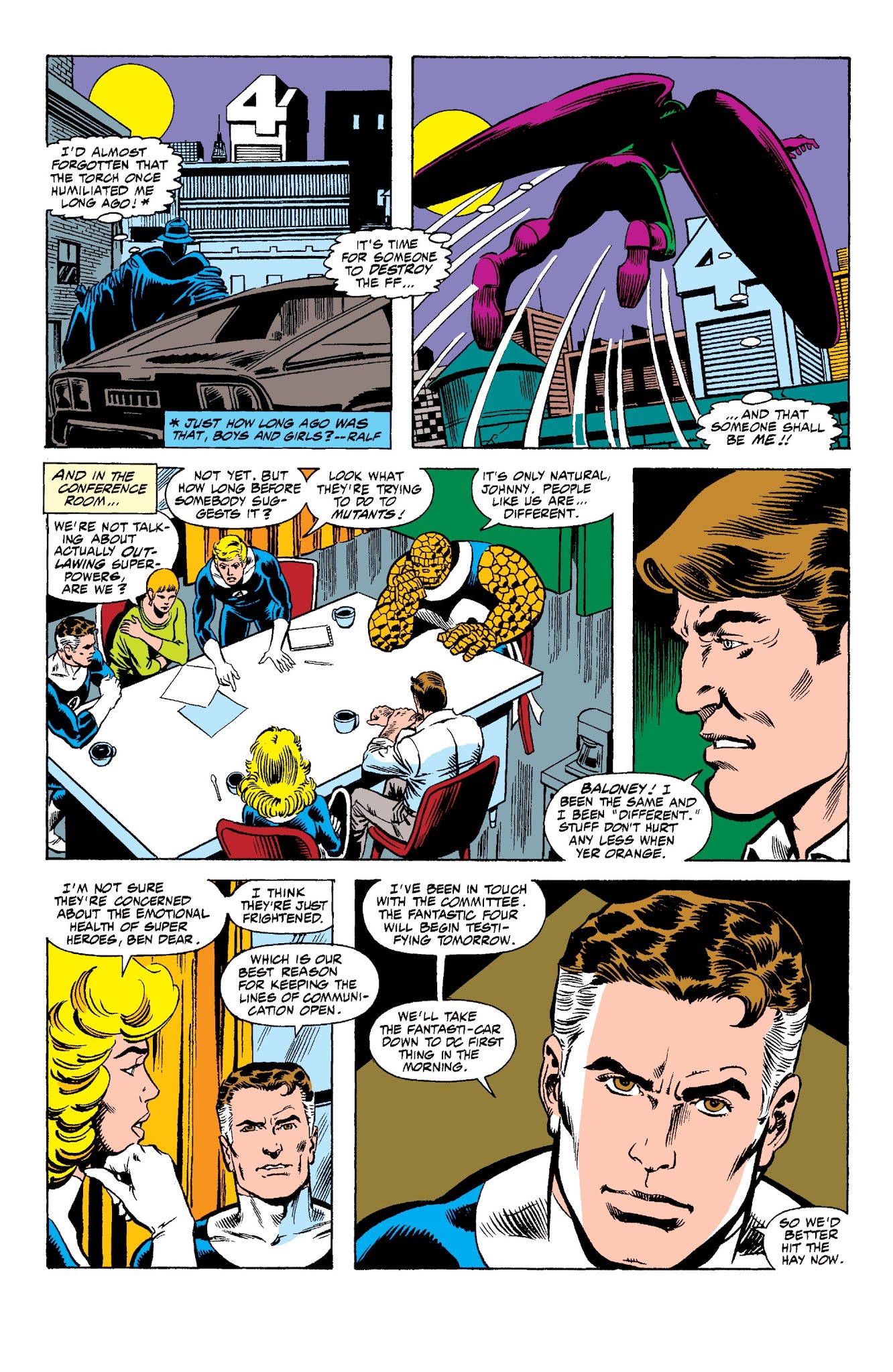 Read online Fantastic Four Visionaries: Walter Simonson comic -  Issue # TPB 1 (Part 1) - 14