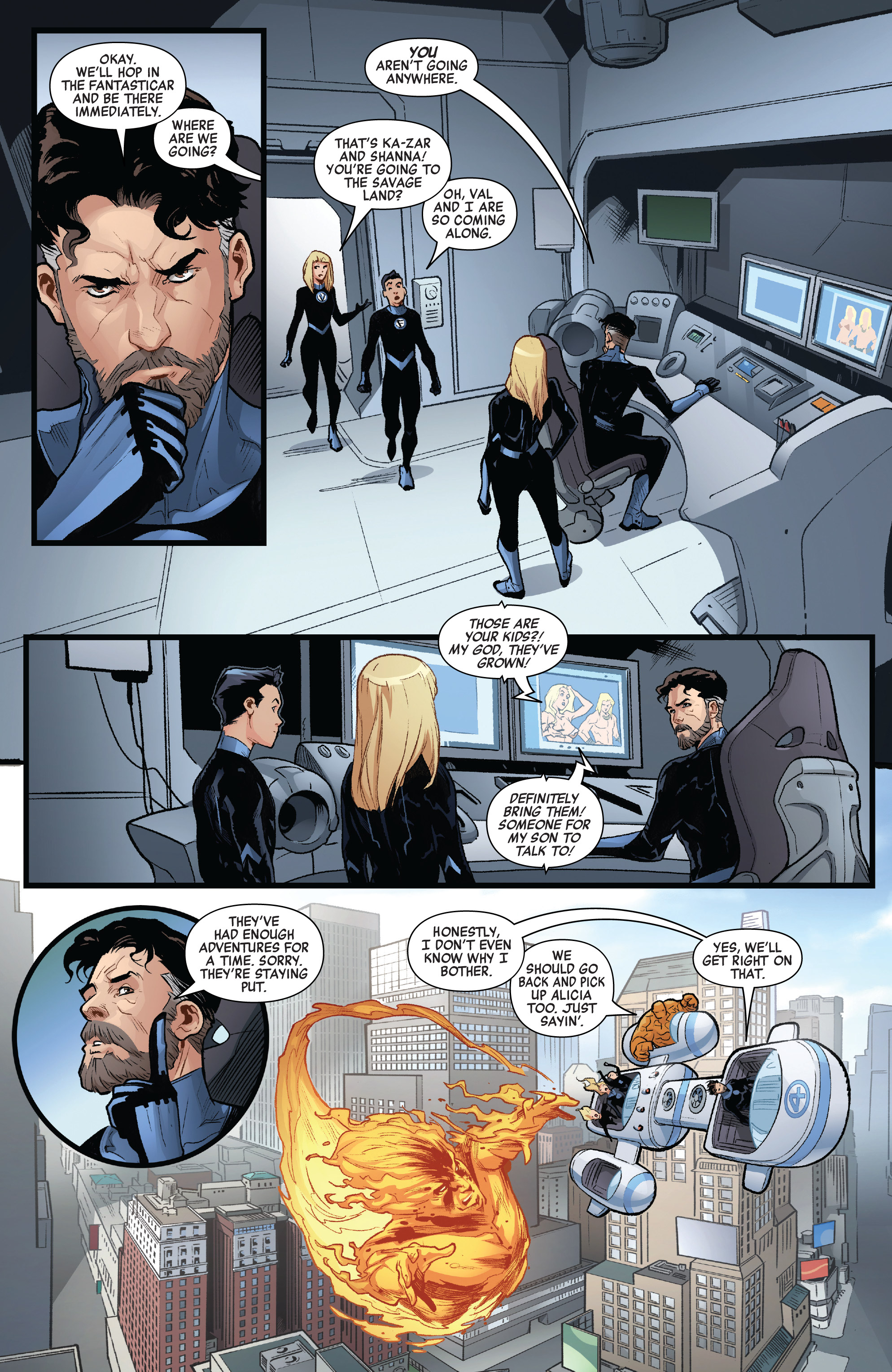 Read online Fantastic Four: The Prodigal Sun comic -  Issue # _TPB - 13