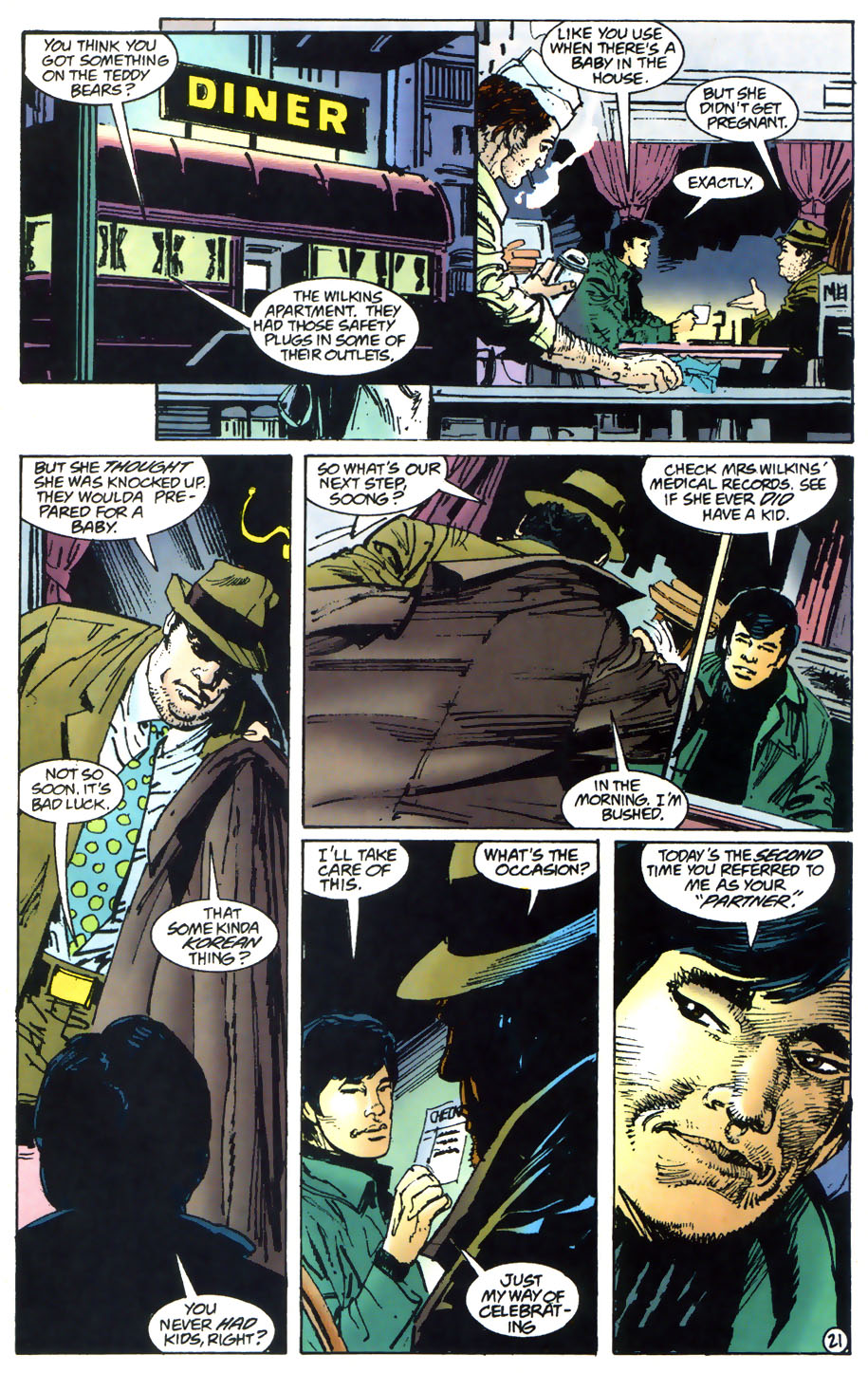 Read online Batman: GCPD comic -  Issue #3 - 22