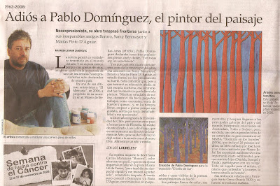 EXDLS La Reina: HOMENAJE A PABLO DOMÍNGUEZ