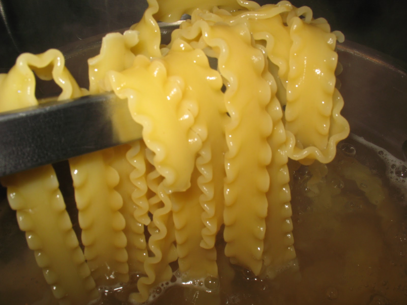 Anna's Table Mafalda Pasta with Ricotta Cheese