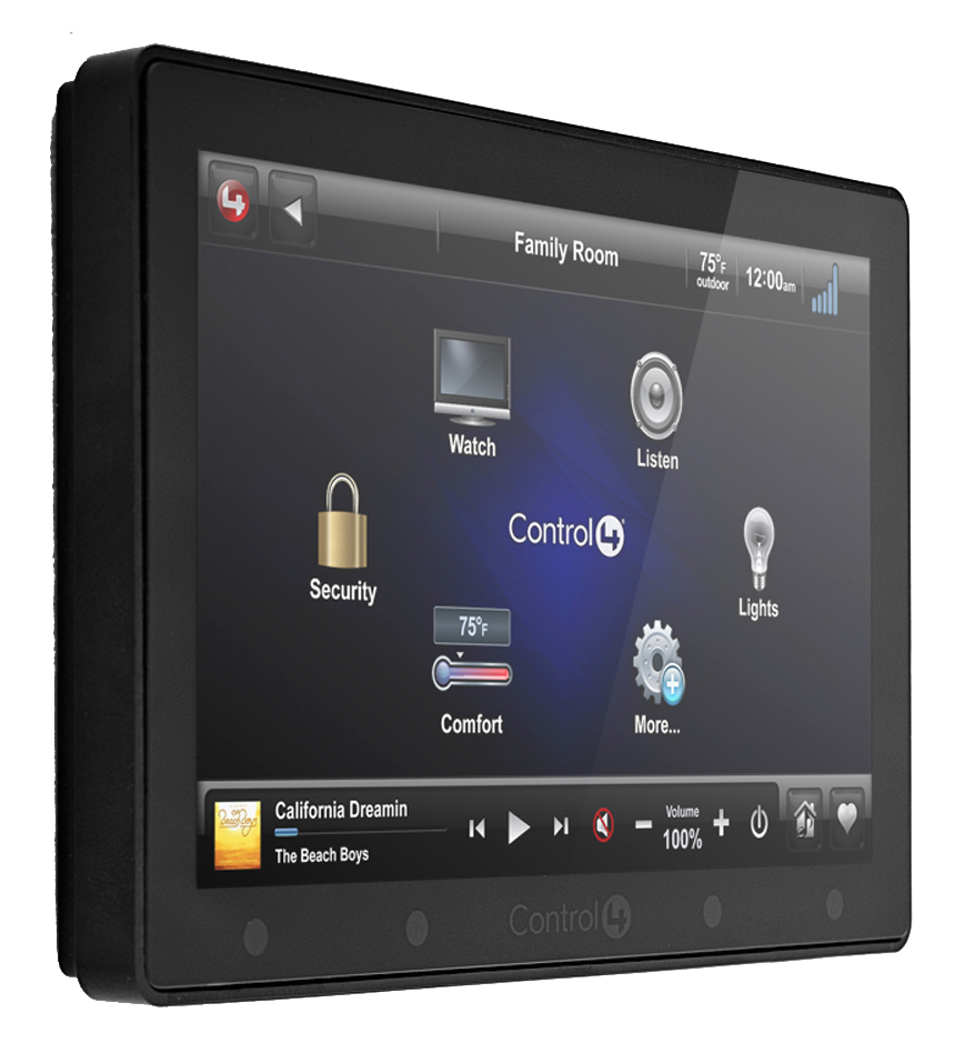 Control 4 Home Automation Control 4 Home automation Infinity 5" and 7" touch screens