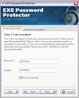 program exe password protector